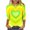 #077-Multicolor, variant on Xuyuer Valentine's Day 3/4 Sleeve Tee - Ladies' 3/4 Sleeve Printed T-Shirt for Romantic Date Nights, Love-Themed Photo Shoots, Unique Heart Pattern Statement Wear & Couples' Matching Style
