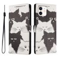 thumbnail image 1 of FOXDOCK Funda Tipo Cartera para iPhone 11 con Soporte y Correa – Diseño de Patrones Lindos, 1 of 6