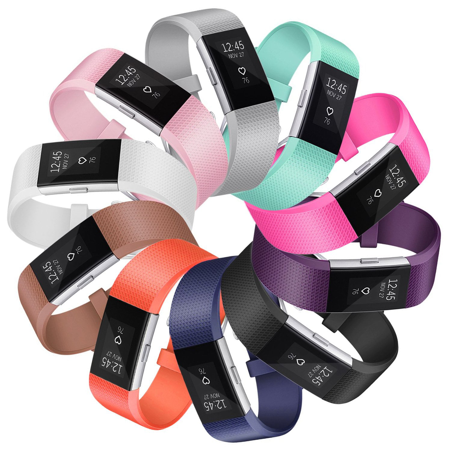 fitbit charge 2 mens bands