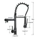 thumbnail image 2 of Llave Mezcladora Grifo de cocina Monomando Acabado Negro Mate, 2 of 6