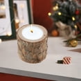 thumbnail image 3 of Handcrafted Christmas Candle for Holiday Decor, Festive Scented Pillar Candle for Table Centerpiece, Mantel, and Gift Giving, 3 of 6
