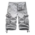 thumbnail image 1 of Pantalones Cortos De Ropa De Trabajo De Verano Retro Para Ho, 1 of 8