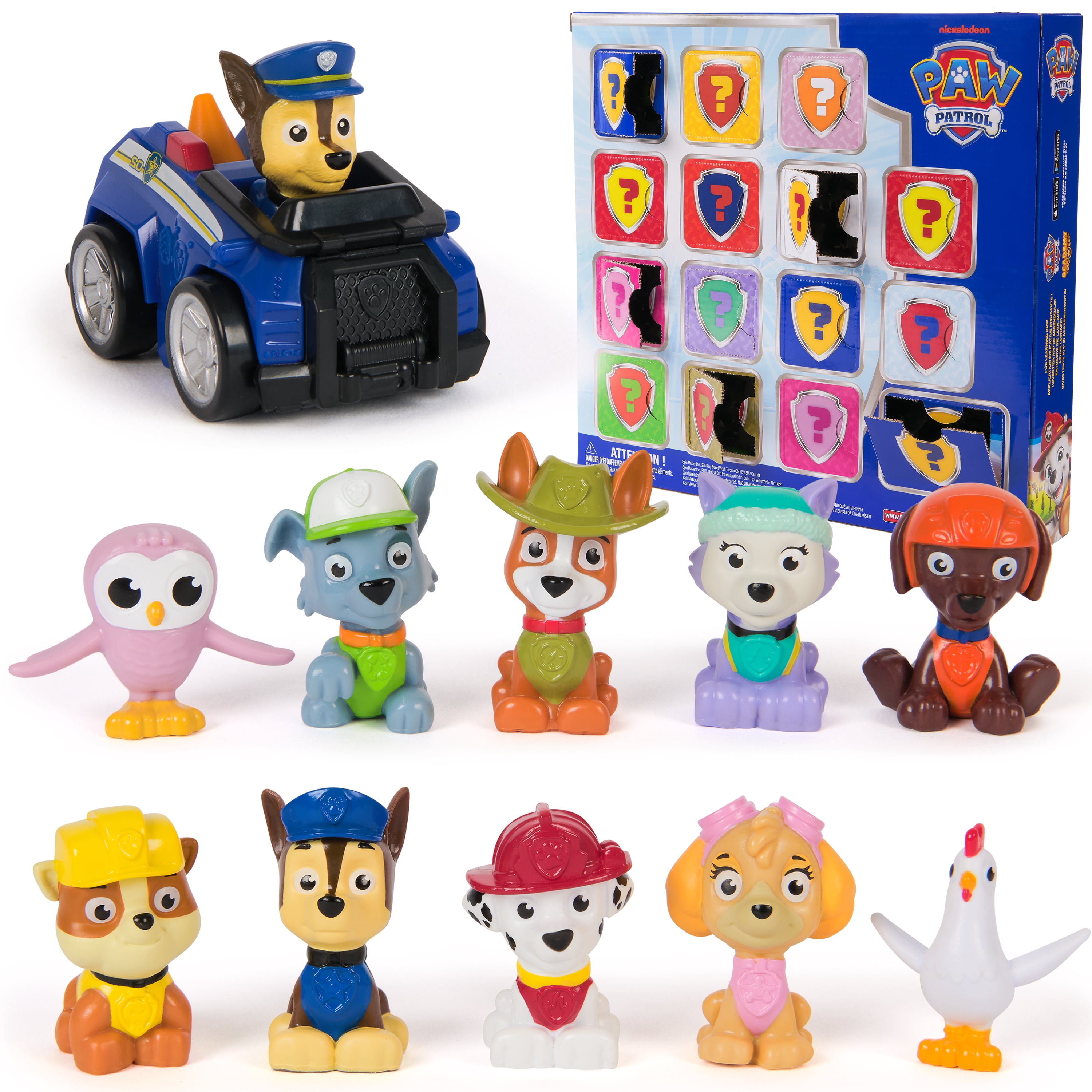 Free Shipping! Paw Patrol Action Pack Pups 3pk Figure Set Marshal