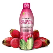 Maxx Herb Red Nopal Cactus Prickly Pear Juice for Gut Health & Joint Support, 32 Oz