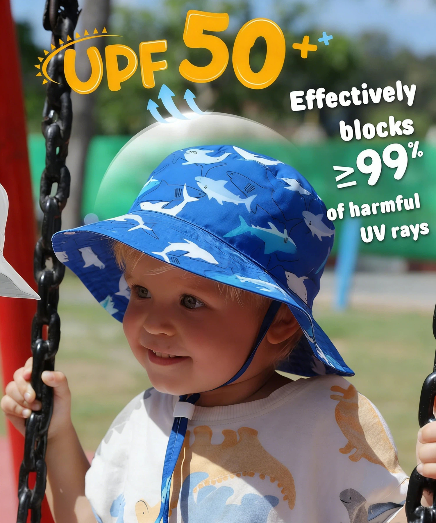 VETPW 2-Pack Toddler Sun Hat UPF 50+ photo 2