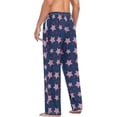 thumbnail image 6 of HPINK-T Hamburger Pajama Pants Mens Lounge Pants Lightweight Men Pajama Bottoms with Pockets Drawstring, 6 of 13