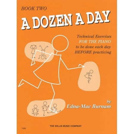 Hal Leonard A Dozen A Day Book 2 (Orange cover)