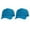 Aqua, variant on Top Headwear Men's Blank Rope Trucker Foam Mesh Plain Hats, 2PC Aqua