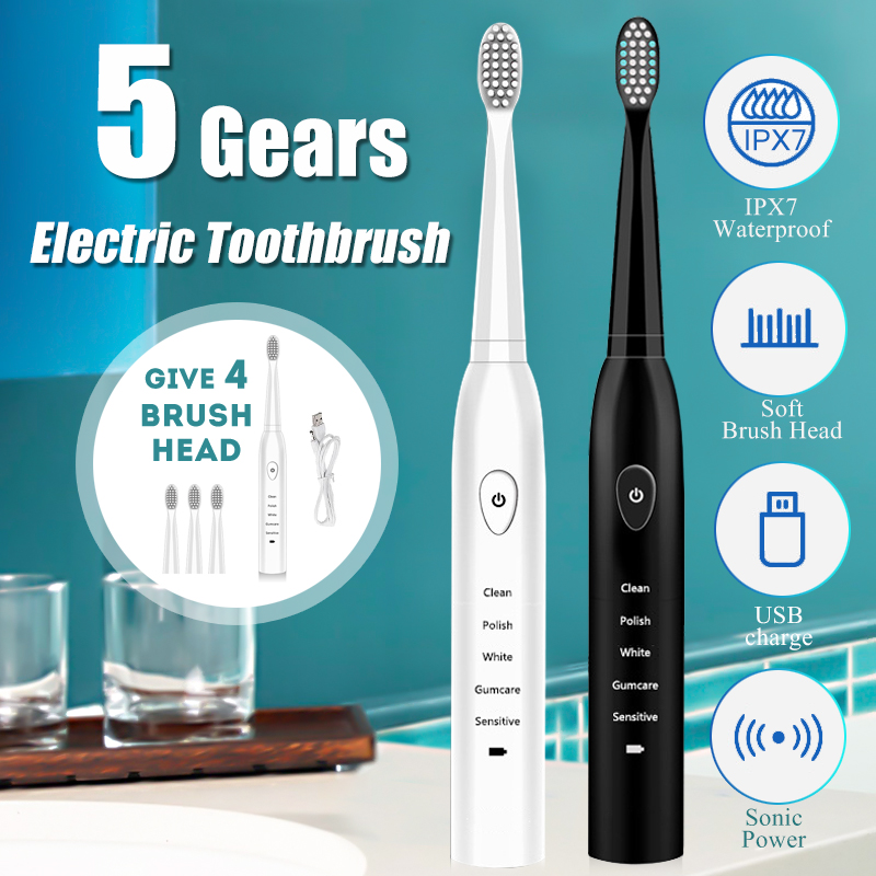 electric toothbrush low vibration