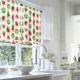 thumbnail image 2 of LALILO Kitchen Curtains and Valances Set of 3 36" Watercolor Window Treatment Tiers for Window Decor, 2 of 5