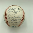 thumbnail image 5 of Extraordinary Mickey Mantle 536 HR's Yankees Gold Glove Signed Baseball PSA DNA, 5 of 10