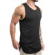 thumbnail image 1 of Camisetas de entrenamiento extendidas para hombre, camisetas de gimnasio para hombre, color negro/caqui, T05 Negro - G Negro - G Xishao ropa, 1 of 2