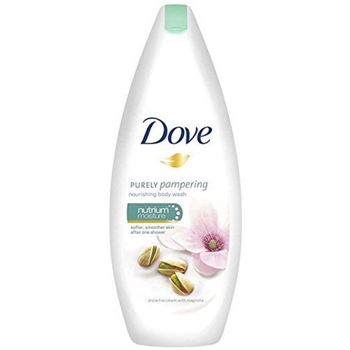 Dove Purely Pampering Body Wash, Pistachio Cream with Magnolia, 16.9 Ounce (Each)