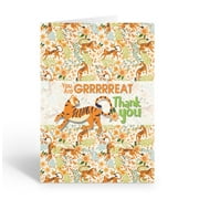 Tiger in the Jungle Thank You Note Cards - 10 Note Cards with Envelopes - B14510