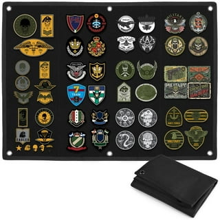 Military Patch Board DIY Display Frame Tactical Military Cloth Patch Holder