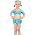 thumbnail image 1 of Girls Jasmine Princess Swimwear Bathing Suit Tankini Swimsuit 2 Pieces, 1 of 6
