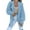 506_Blue, variant on Jindong Fashion Coat for Women, Long Sleeve Collared Jacket Open Front Knit Cardigan Sweaters Oversized Coat with Pockets, Women's Coats Pink
