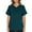 1Green290, variant on Women'S T Shirts Work Tunic Pocket V Neck Healthcare Service Industry Staff Durable Easy Care Short Sleeve Solid Color Fashionable Cozy Outdoor Activities Tee