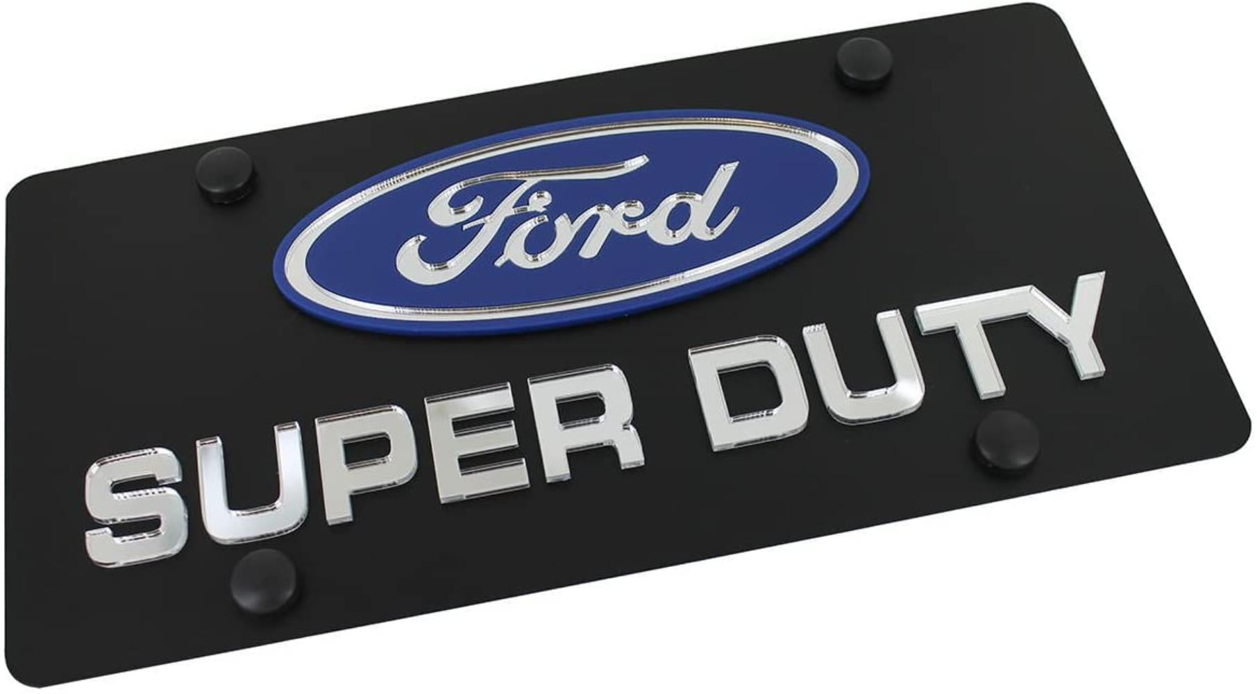 Built Ford Tough F-250 License Plate Frame Eurosport Daytona 