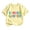 AB613 Yellow, variant on Bainana Girls Kindergarten T Shirts Letter Print Short Sleeve Tops Big Kids Casual Back To School Tees