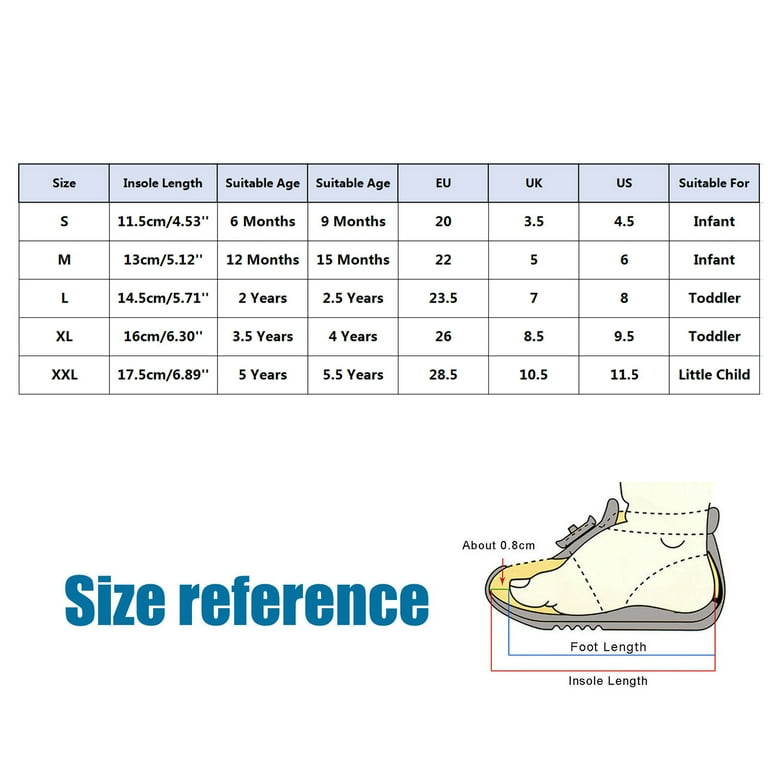 9 month old baby shoe size sale