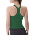thumbnail image 2 of Chaleco corto con almohadilla para el pecho para correr, fitness, ropa clásica de yoga, transpirable, de secado rápido, para mujer, 2 of 6