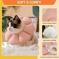 thumbnail image 5 of Avont Cat Cone Collar Soft, Adjustable Recovery E Collar Alternative for Cats Kittens Puppies, Elizabethan Neck Cone of Shame to Prevent Licking Biting After Surgery Protect Wounds -Pink(S), 5 of 7