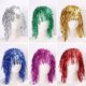 thumbnail image 2 of Pelucas de oropel de aluminio para disfraz, sombrero brillante divertido, accesorios metálicos para el cabello para fiesta, Carnaval, mascarada, 2 of 4