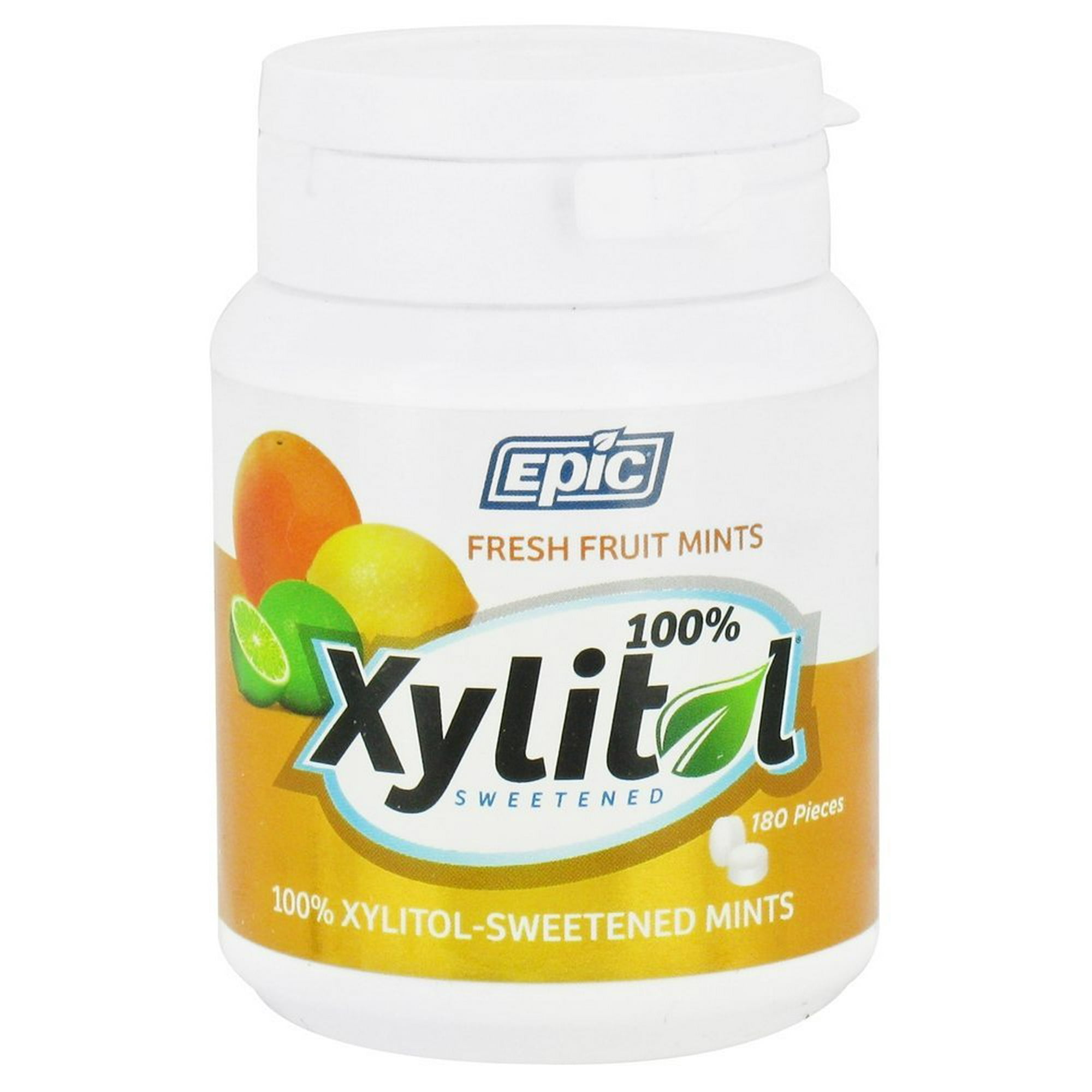 Epic Dental Mints - Fruit Xylitol Bottle - 180 ct - Walmart.ca