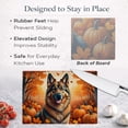 thumbnail image 5 of Carolines Treasures DAC1054LCB 15 x 12 in. Unisex Black Labrador Retriever Fall Glass Cutting Board - Large, 5 of 6
