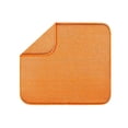 thumbnail image 5 of Fiocias Absorbent Drying Mat for Kitchen Counter Table Mat Mashine Washable 16"x18" Dish orange, 5 of 9