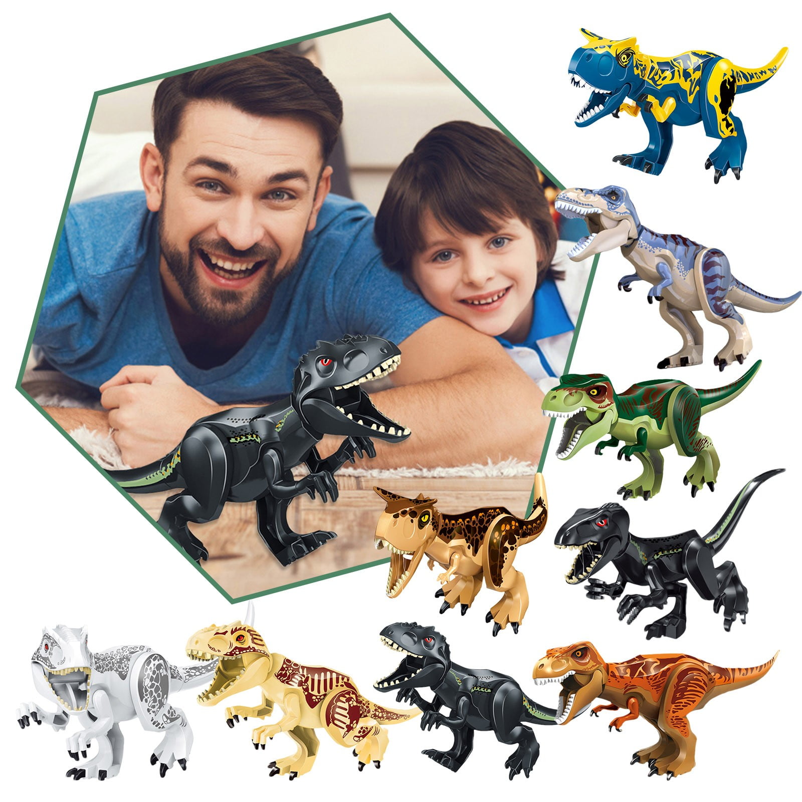 Sehao Deinonychus Model Realistic Dinosaur Solid Toy Kids Birthday Gift