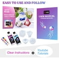 thumbnail image 3 of LET'S RESIN Epoxy Resin Kits, 16oz Resin Art Kit with Silicone Molds, Pigment, Dried Flowers, Crafts for Adults, Beginners,  DIY Gift, 3 of 7