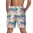 thumbnail image 4 of Goofa Colorful Chameleons Printed Men's Swim Trunks Board Shorts Quick Dry Mens Swimming Trunks with Compression Liner,Breathable Fit Hawaii Beach Shorts-3X-Large, 4 of 9
