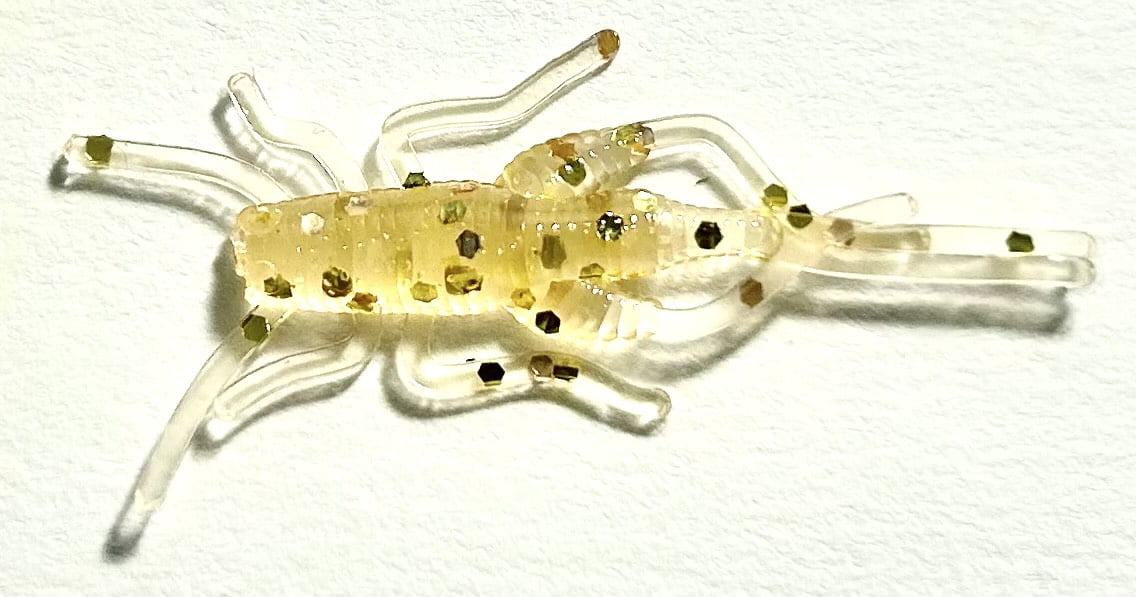 Appalachian Baits Mountin Cricketz Fool's Gold 1 3/4" Soft, Floating