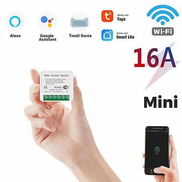 Jinsinto Smart Wifi Switch Module Mini Wireless Remote Control Smart Life Push Module