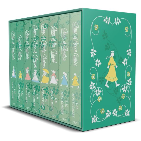 The Complete Collection of Anne of Green Gables 8 Collection Set ( Anne of Green Gables, Anne of Avonlea, Anne of Ingleside, Anne of Windy Poplars, Anne of the Island)