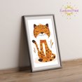 thumbnail image 2 of Eastern Print Cute Puma Cartoon Safari Nursery Poster Wall Decor, Colorful Minimal Animal Wall Prints for Baby Room, Bedroom Home Office Classroom Must Have Decoration, UNFRAMED, 18x24, 2 of 4