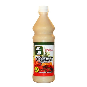 B&B Orgeat Concentrate 22.9 oz - Concentrado de Horchata (Pack of 6)