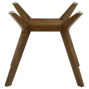Paxton Square Wood Dining Table Base Brown