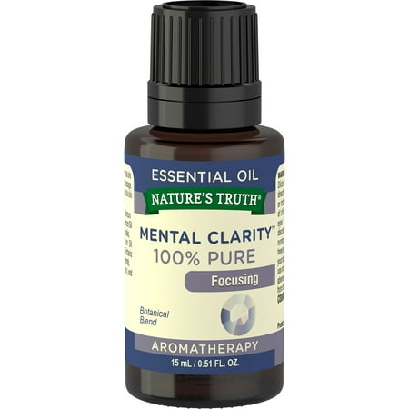 Nature's Truth Aromatherapy Mental Clarity Essential Oil Blend, 0.51 Fl