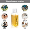 thumbnail image 6 of Travel Bottles for Toiletries 6 PCS 3.4oz/100ml Travel Size Containers Plastic Lotion Bottles TSA Approved Leak Proof Squeeze Bottles with Flip Cap for Toiletries, Shampoo & Lotion(Clear), 6 of 12