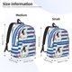 thumbnail image 2 of Balery Bulldog Friend Mochila Clásica Impresa Básica para Viaje, Mochila Escolar Resistente al Agua, Mochila de Lona con Correas Ajustables-Small, 2 of 5