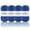 Dark Blue, variant on NICEEC 4 Skeins Soft Baby Yarn 100% Cotton Yarn for Crochet Knitting 4 Ply Yarn Blanket Yarn for DIY Craft Fingering Weight Yarn Total Length 4×175yds/4×50g(Caramel)
