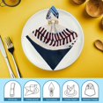 thumbnail image 6 of Skyline Cloth Napkins Hotel, Home, Banquet Atmosphere Embellishment Polyester Dinner Napkin, 6 of 7
