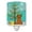 Multicolored, variant on Merry Christmas Tree Briard Brown Ceramic Night Light