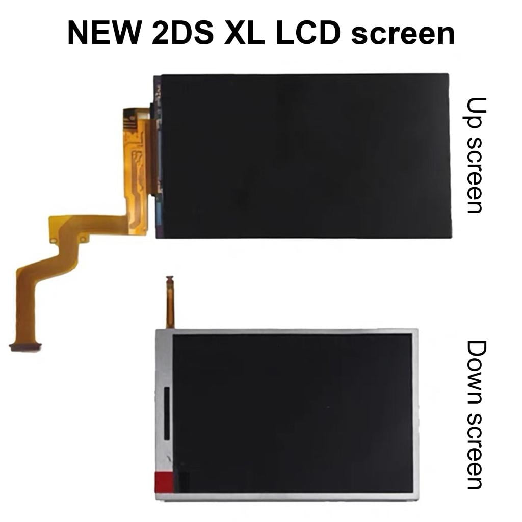 Clear LCD Display Lightweight Multi Modes Gaming Screen for New 2DS XL Console