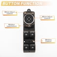 thumbnail image 3 of Interruptor de ventana eléctrica del lado izquierdo delantero único para Ford Fusion 2013-2020 No.DG9Z14529AA, 3 of 7