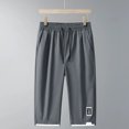 thumbnail image 3 of WILLBEST Pantalones Cortos para Hombre, Pantalones Cortos Cargo de Verano para Hombre, Pantalones Cortos Holgados de Seda de Hielo Transpirables, Pantalones Casuales, Modernos y Versátiles., 3 of 3
