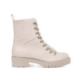 thumbnail image 2 of Dolce Vita Womens Oderra Faux Fur Ankle Combat & Lace-up Boots, 2 of 5